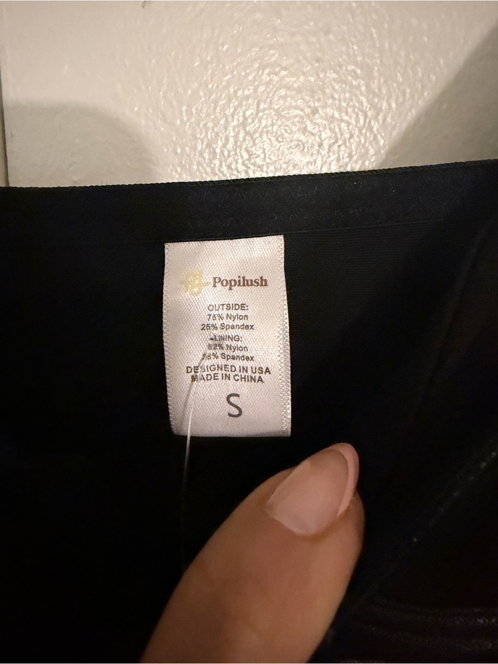 Black Faux Leather Underwire Bodysuit - Picture 5 of 5
